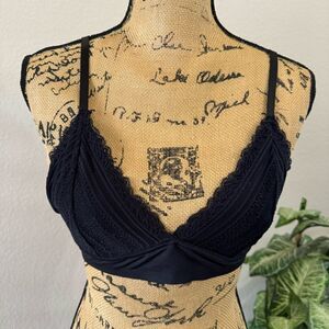 Marilyn Monroe Black Bralette